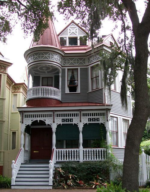 Old Victorian architecture. Подборка красивейших домов.