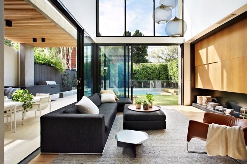 Современный австралийский дом от AGUSHI and WORKROOM Design