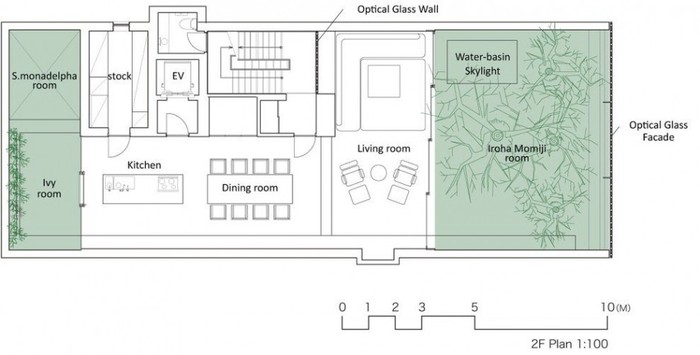 Optical Glass House в центре Хиросимы от Hiroshi Nakamura