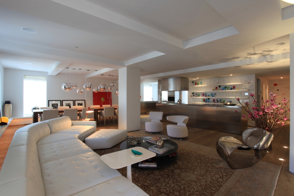Современная квартира в Нью-Йорке 220 m2 от бразильского дизайнера Fernanda Marques