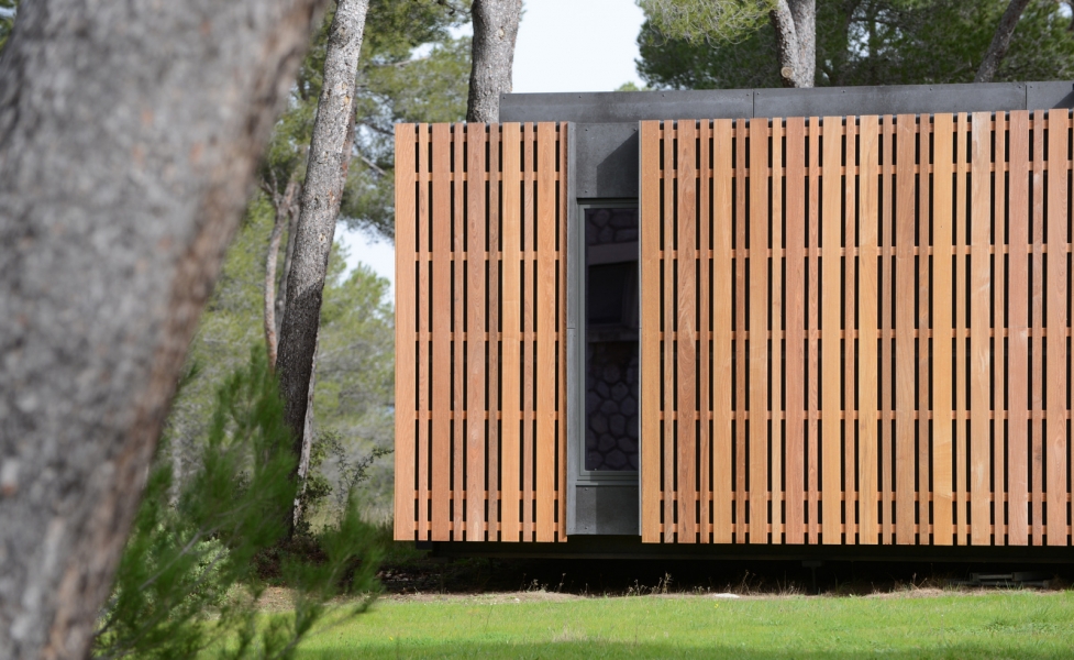 Быстровозводимый, пассивный Pop-Up House в Aix-en-Provence, France от Multipod Studio