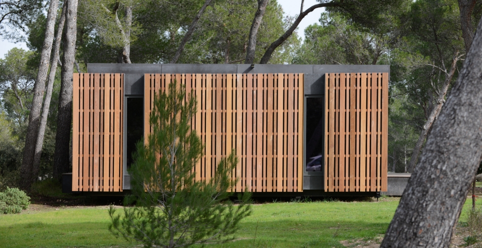 Быстровозводимый, пассивный Pop-Up House в Aix-en-Provence, France от Multipod Studio