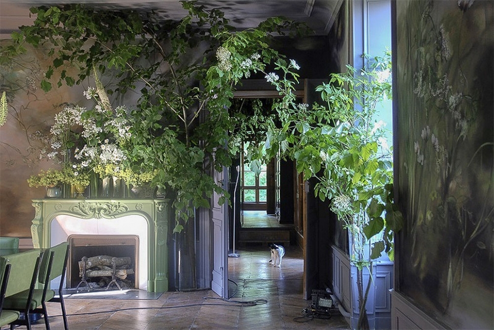 Château de Beauvoir. Старинный замок во Франции художницы Claire Basler