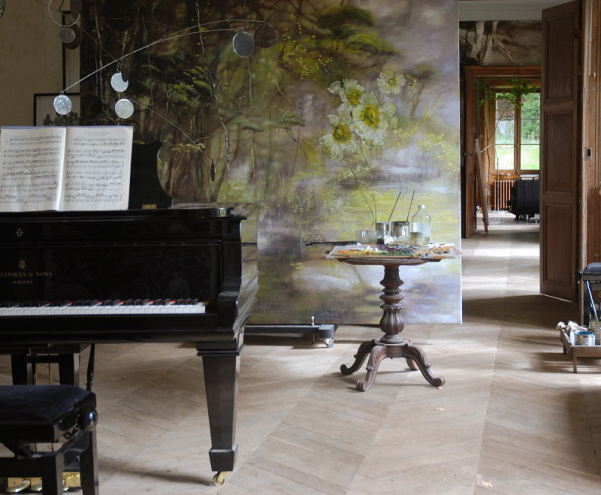 Château de Beauvoir. Старинный замок во Франции художницы Claire Basler