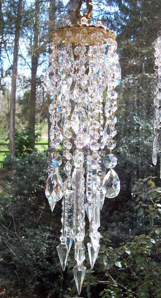 Glass Wind Chime. Изящные идеи садового декора