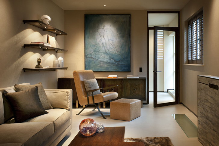 Роскошные двухэтажные апартаменты в Лондоне от Zephyr Interiors