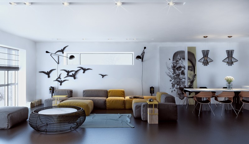 Необычный "птичий" дизайн от дизайнеров Бельгии Необычный "птичий" дизайн от дизайнеров Бельгии