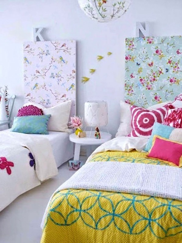 Дизайн детской комнаты: обилие ярких оттенков