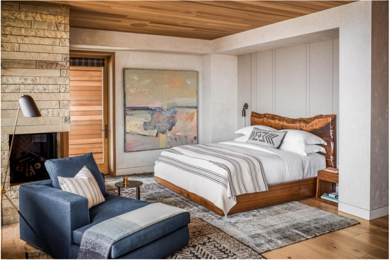 Интерьер особняка в Джексоне, Вайоминг