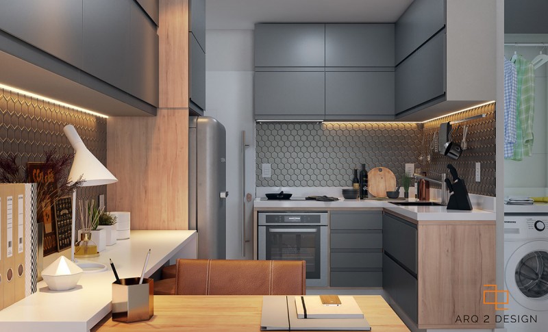 Интерьер уютной компактной квартиры