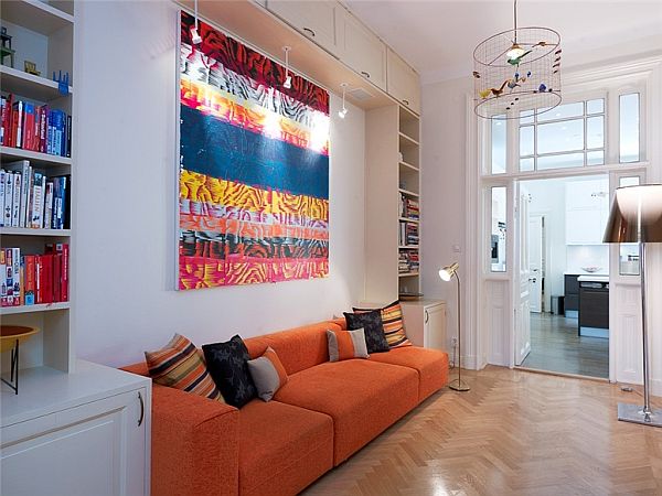 Квартира в классическом стиле и с оригинальными элементами декора в Швеции