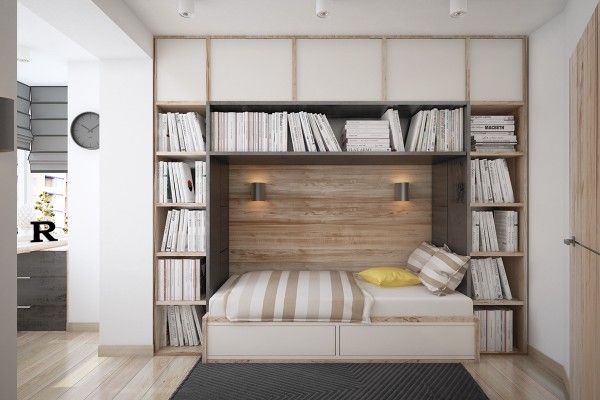 Оформление квартиры в приглушенных тонах