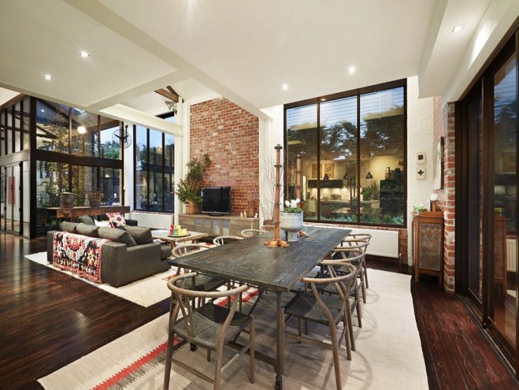 Преобразование старого склада в стильный дом в Мельбурне