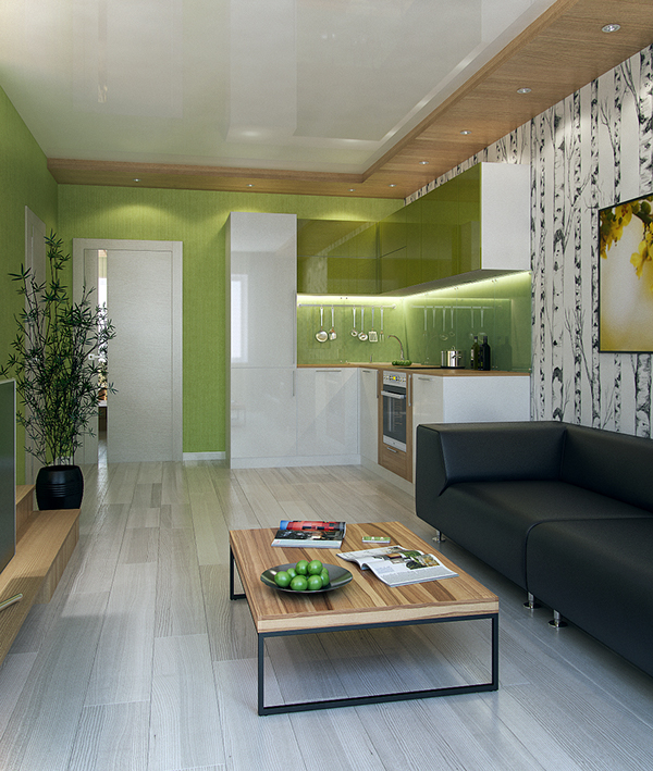 Проект квартиры-студии