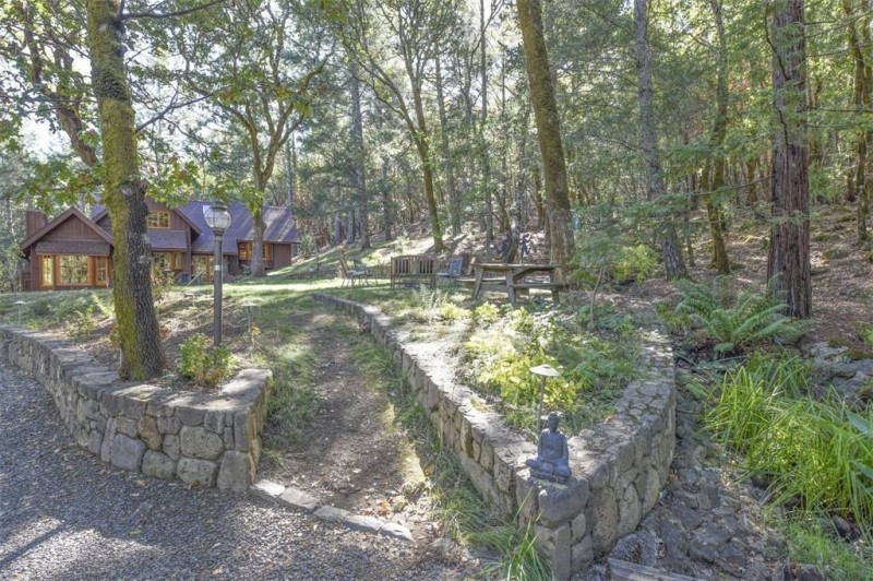 Уединенный дом в горах Майякамас, Напа, Калифорния