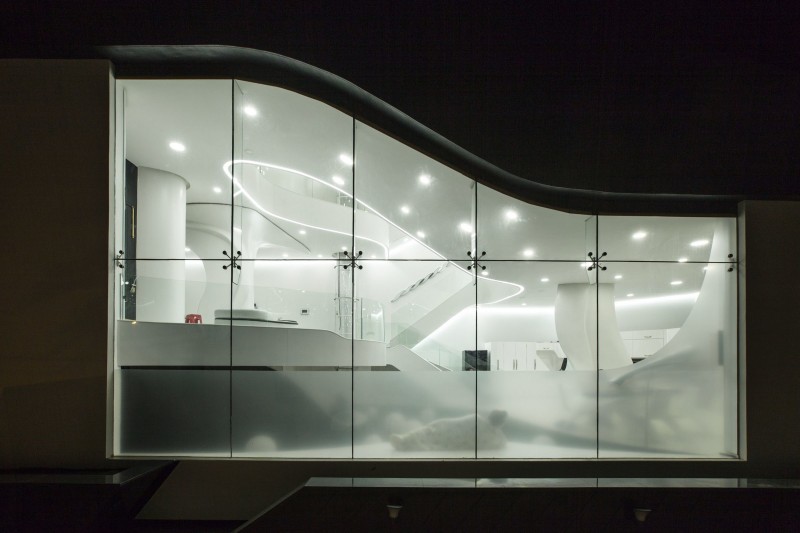 Футуристичный дизайн виллы