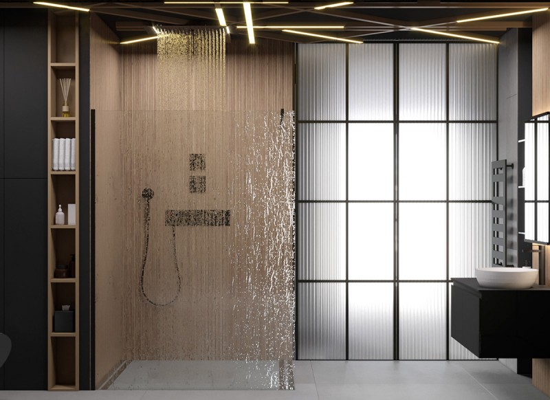 Изящный дом с вертикальными садами и уникальной системой освещения