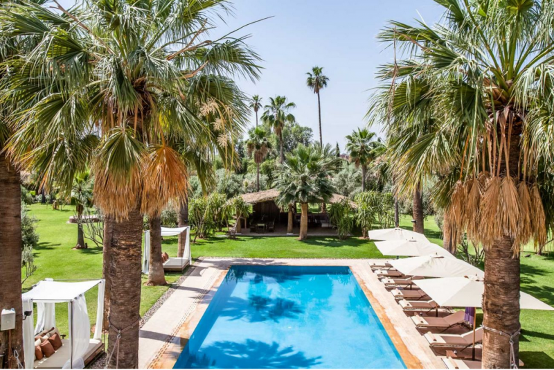 Изысканная вилла недалеко от Марракеша, Марокко