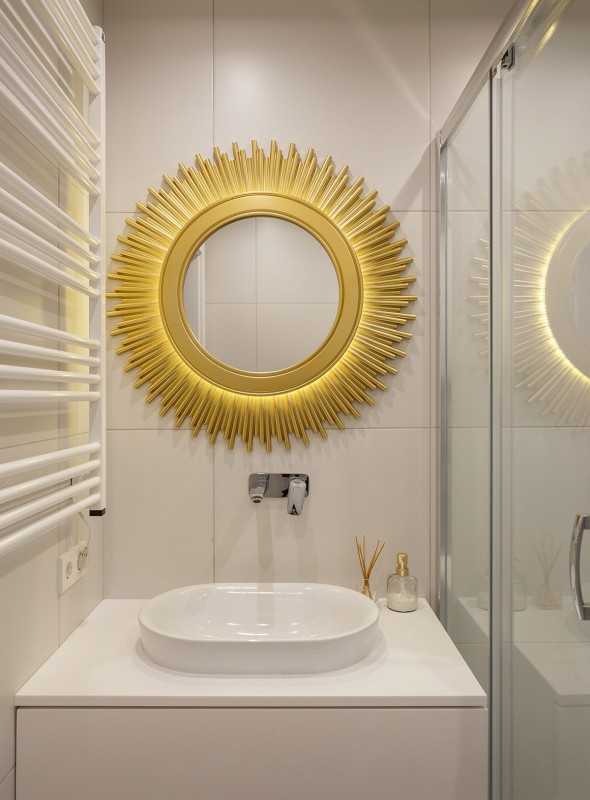 Квартира в теплых тонах