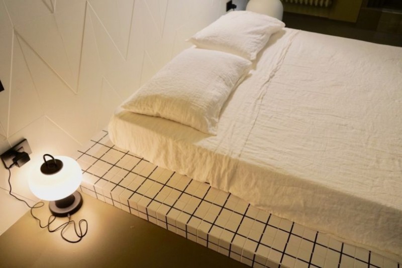 Оригинальное декорирование плиткой квартиры в Милане Оригинальное декорирование плиткой квартиры в Милане