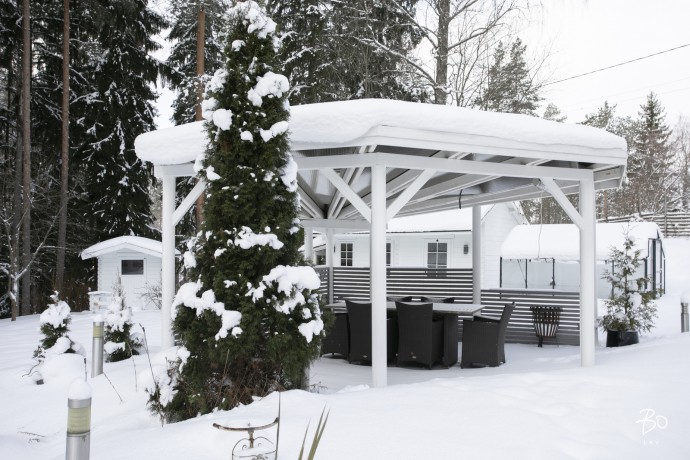 Современный дом в Вестерскоге, Финляндия