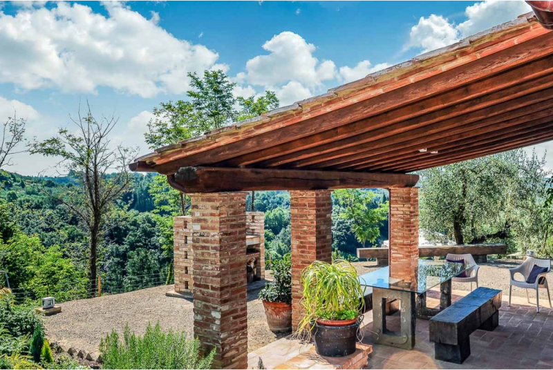 Традиционная вилла недалеко от Пизы, Италия Традиционная вилла недалеко от Пизы, Италия