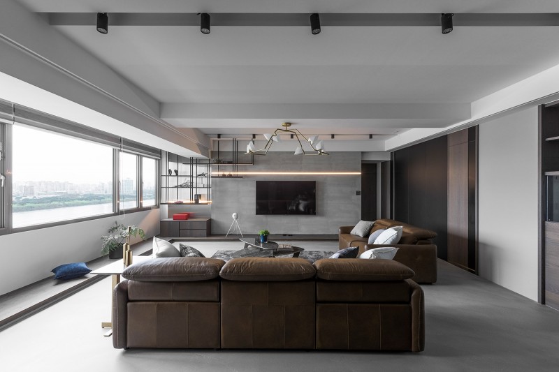 Гармоничный интерьер в тайваньской квартире