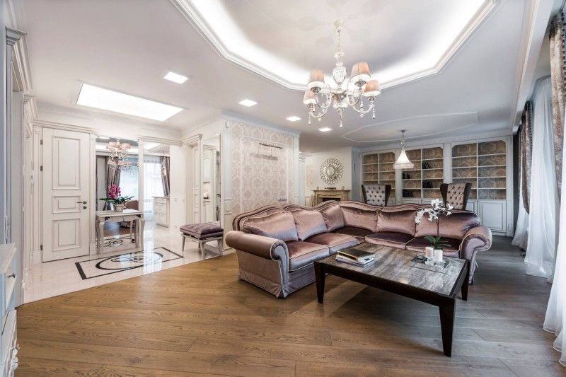 Интерьер квартиры в классическом стиле Интерьер квартиры в классическом стиле