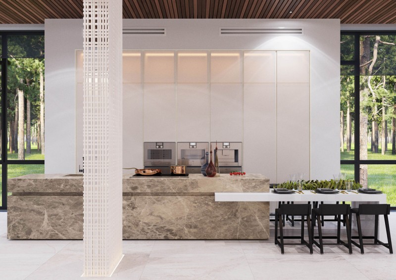 Интерьер роскошного загородного дома Интерьер роскошного загородного дома