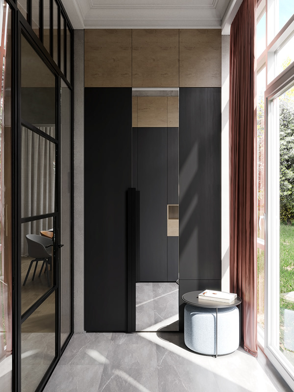 Натуральные материалы и уютная атмосфера в дизайне загородного дома