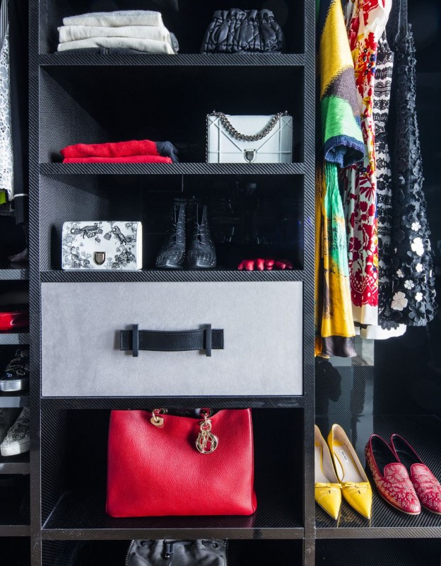 Облицовка стен лакированными панелями в нью-йоркской квартире Облицовка стен лакированными панелями в нью-йоркской квартире