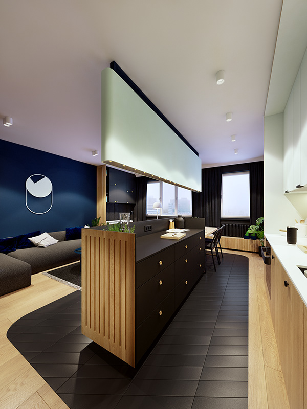 Проект квартиры в Копенгагене Проект квартиры в Копенгагене