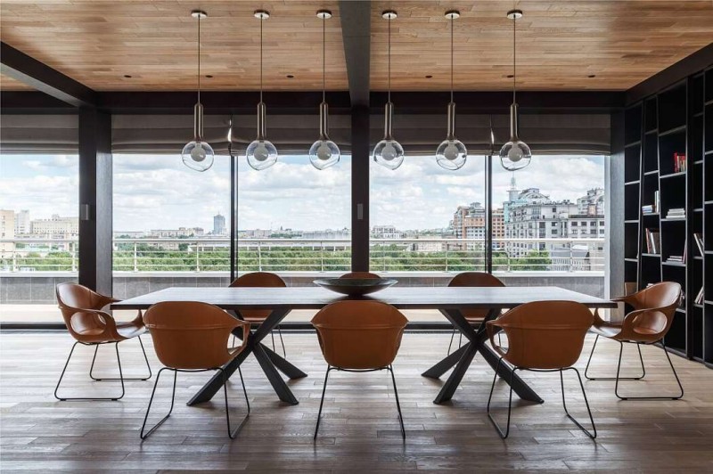 Вдохновляющая квартира-лофт с панорамными окнами Вдохновляющая квартира-лофт с панорамными окнами