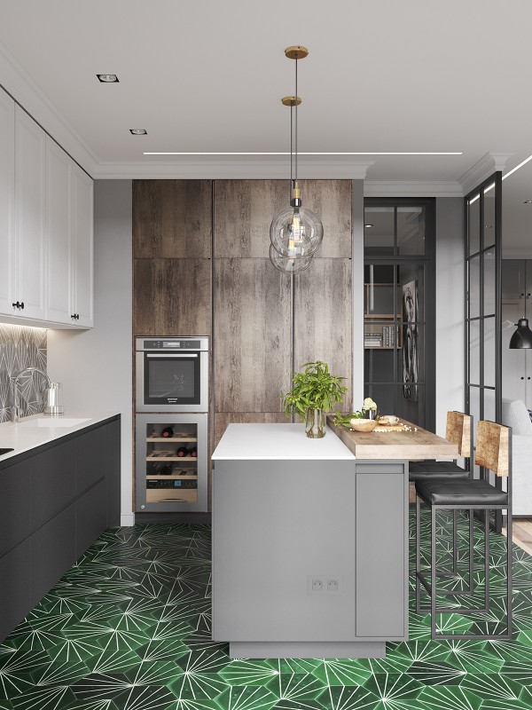 Выразительные акценты на нейтральном и сдержанном фоне