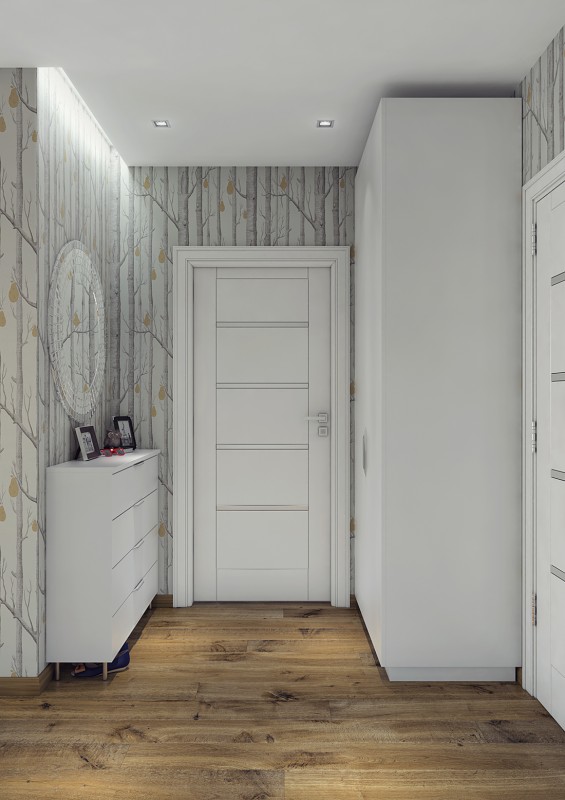 Акцент на яркие предметы в оформлении квартиры