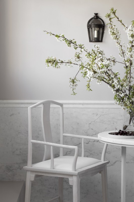 Белоснежный интерьер квартирры в Париже Белоснежный интерьер квартирры в Париже