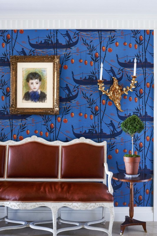 Более 40 примеров дизайна, ориентированного на различные оттенки синего