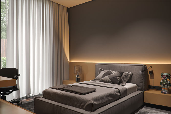 Интерьер дома в лесу под Киевом