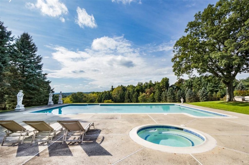 Интерьер особняка в Бернардсвилле, Нью-Джерси Интерьер особняка в Бернардсвилле, Нью-Джерси