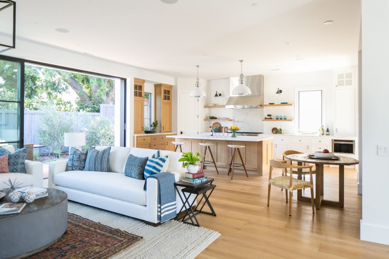 Интерьер резиденции в Калифорнии