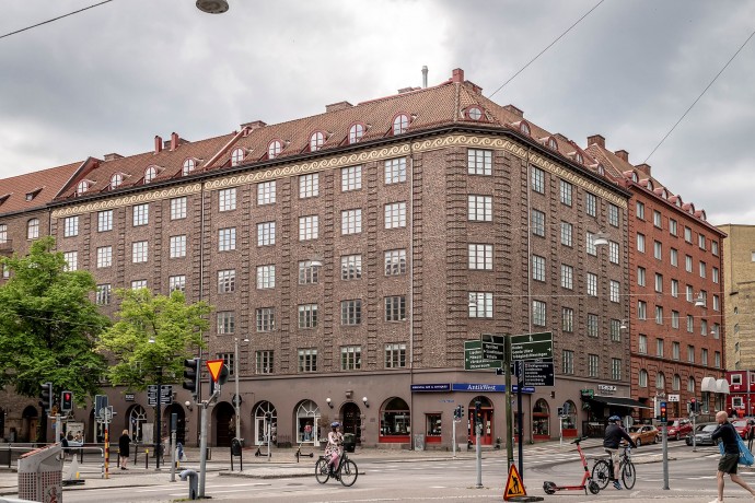 Мансардная квартира площадью 130 м2 в Гётеборге