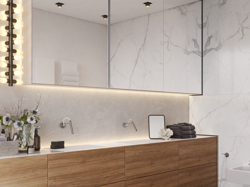 Проект просторной ванной