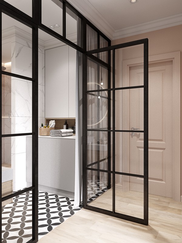 Современная квартира в приятной цветовой гамме с ноткой скандинавского настроения