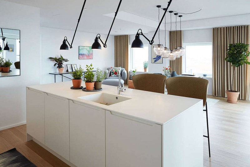 Современные апартаменты, расположенные в Копенгагене Современные апартаменты, расположенные в Копенгагене