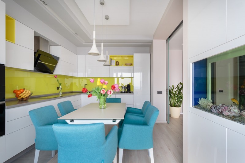 Светлая и воздушная атмосфера уютной квартиры