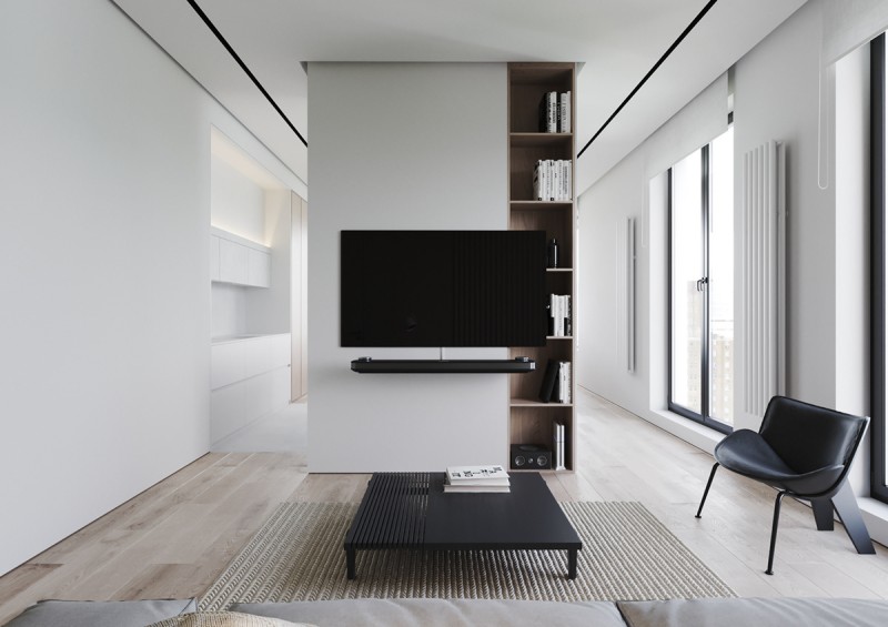 Апартаменты в стиле "минимализм"