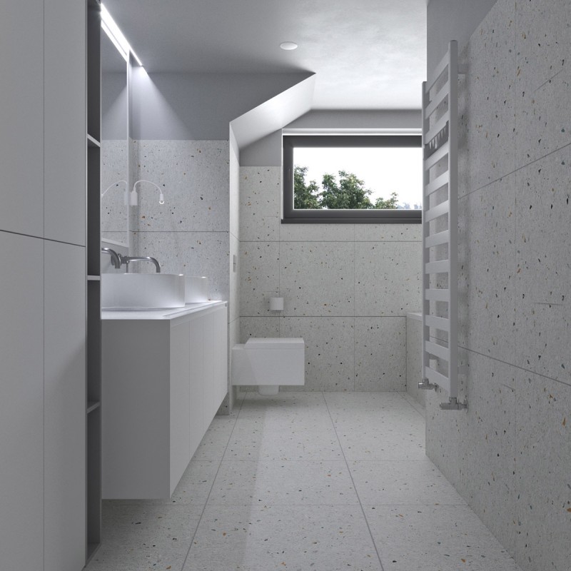 Дизайн-проект апартаментов в стиле "минимализм"