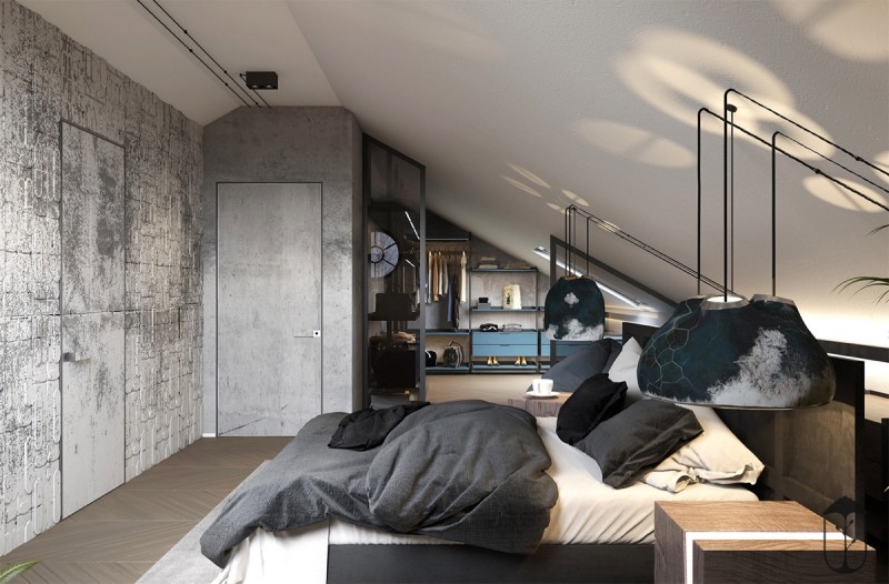 Двухуровневая квартира в Вильнюсе, Литва