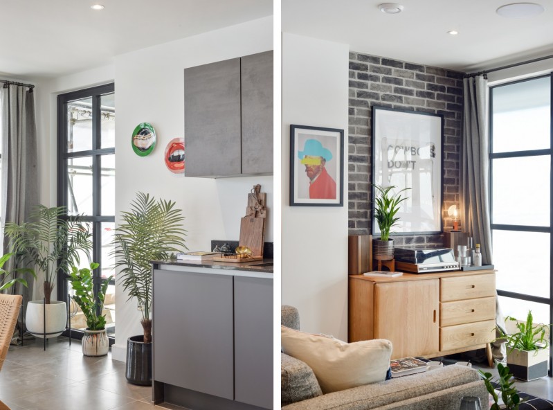 Интерьер уютных апартаментов в приглушенных тонах Интерьер уютных апартаментов в приглушенных тонах