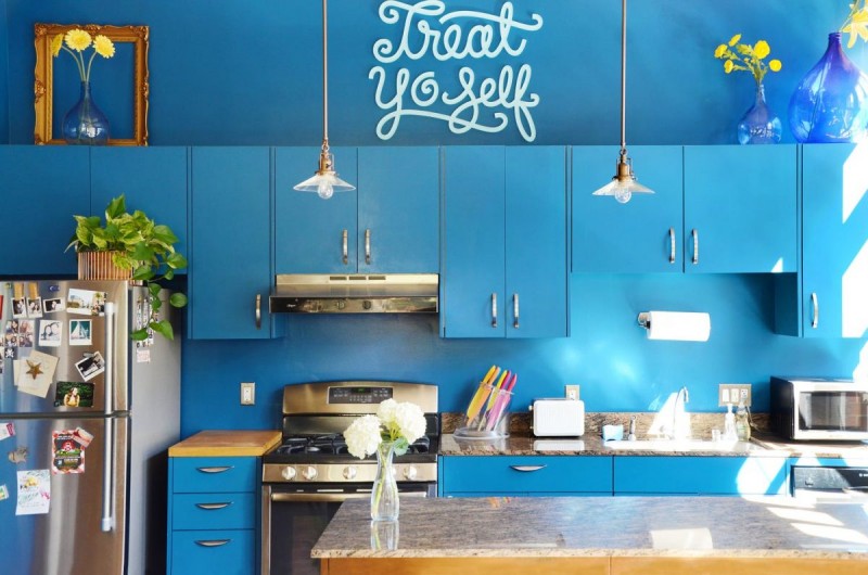 Яркий лофт в Окленде